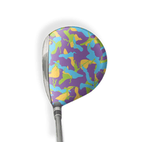 Fairway Wood / Hybrid Right Handed Ragged Carnival Vinyl Wrap Skin