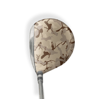 Fairway Wood / Hybrid Right Handed Ragged Desert Vinyl Wrap Skin