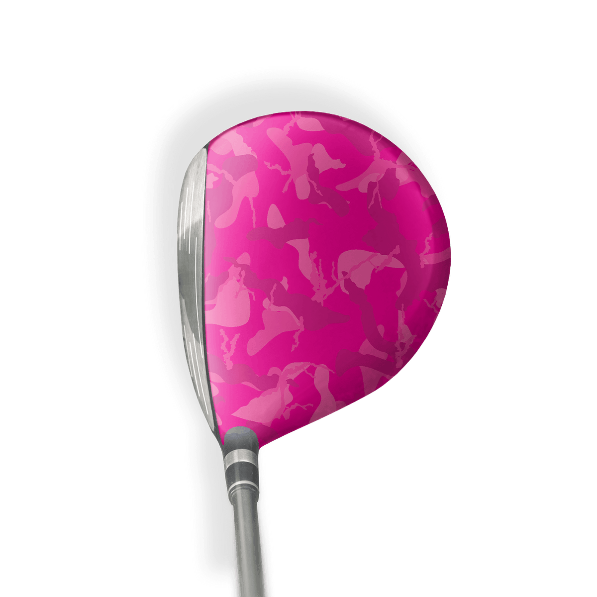 Fairway Wood / Hybrid Right Handed Ragged Elite Magenta Vinyl Wrap Skin