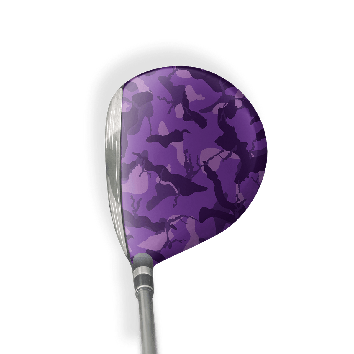 Fairway Wood / Hybrid Right Handed Ragged Elite Purple Vinyl Wrap Skin