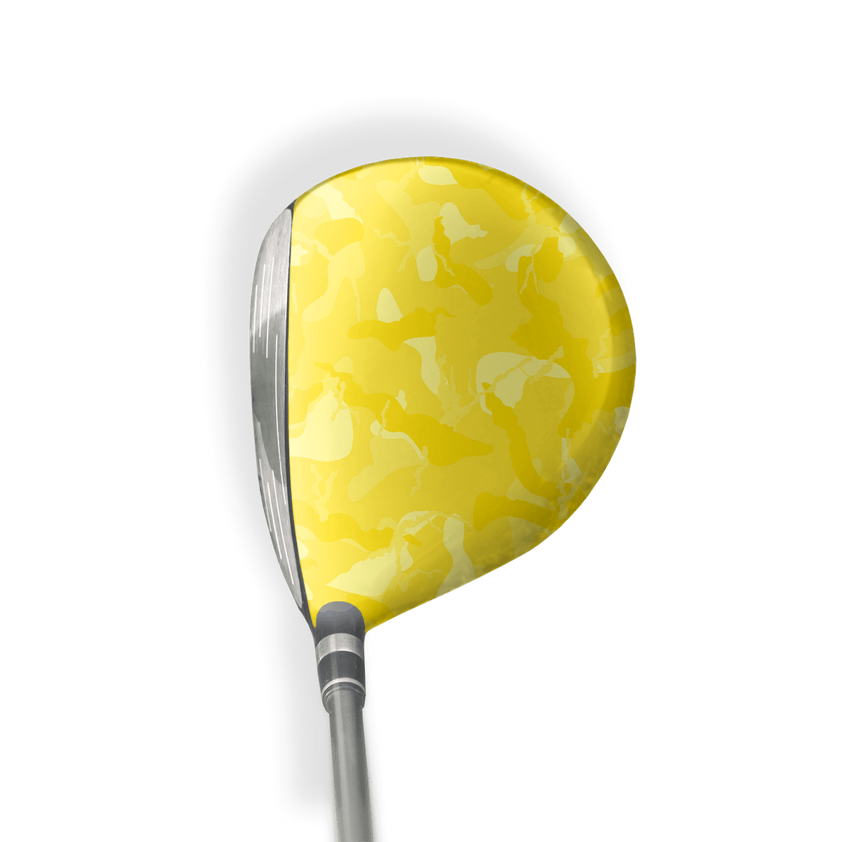 Fairway Wood / Hybrid Right Handed Ragged Elite Yellow Vinyl Wrap Skin