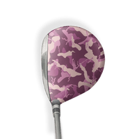 Fairway Wood / Hybrid Right Handed Ragged Floral Vinyl Wrap Skin