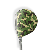 Fairway Wood / Hybrid Right Handed Ragged Jungle Vinyl Wrap Skin