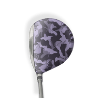 Fairway Wood / Hybrid Right Handed Ragged Lilac Vinyl Wrap Skin