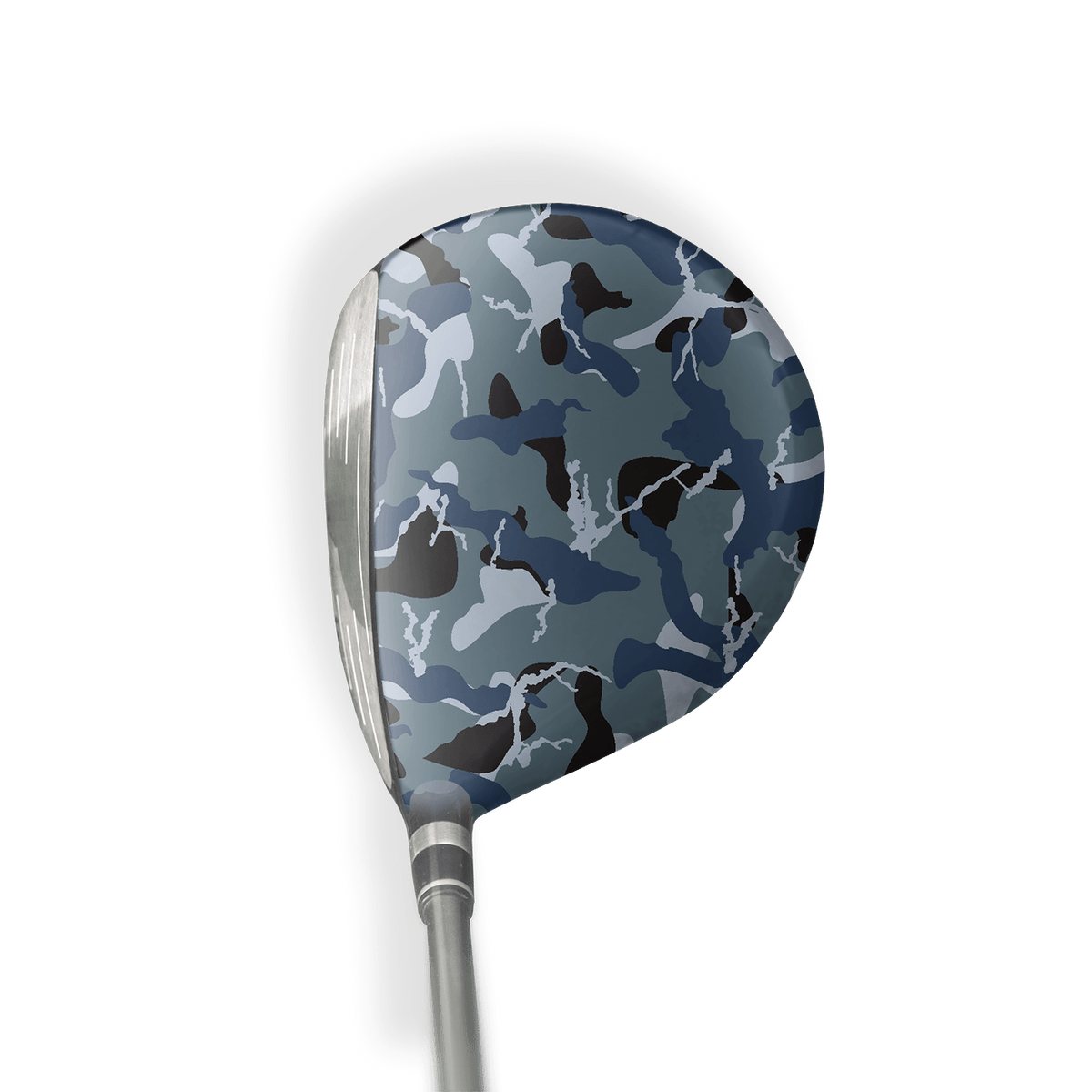 Fairway Wood / Hybrid Right Handed Ragged Navy Vinyl Wrap Skin