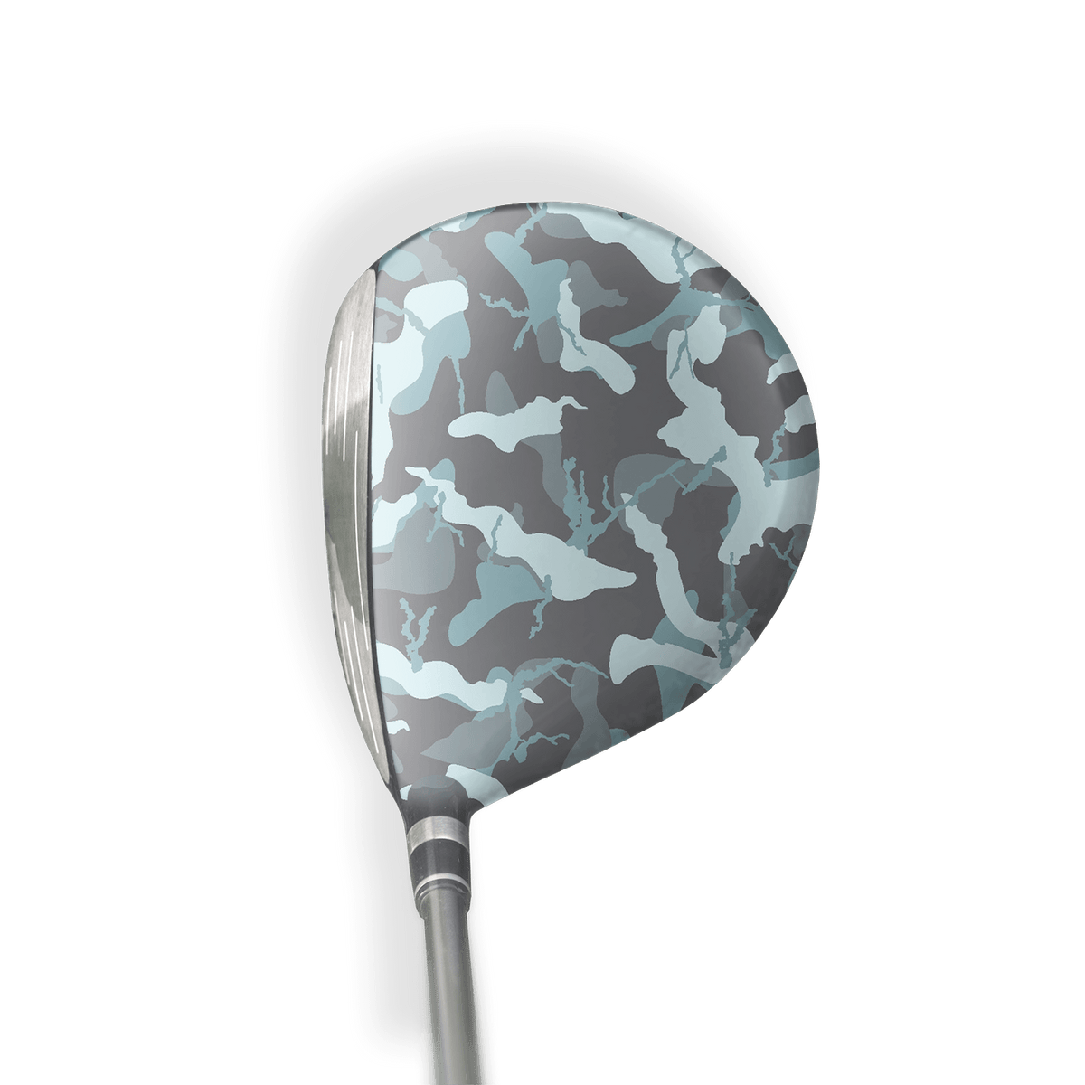 Fairway Wood / Hybrid Right Handed Ragged Overcast Vinyl Wrap Skin