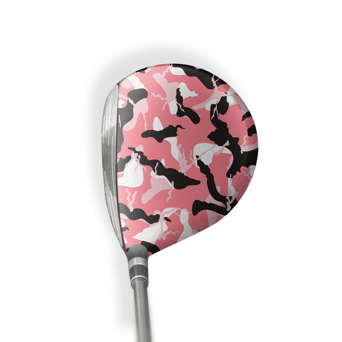 Fairway Wood / Hybrid Right Handed Ragged Pink Vinyl Wrap Skin