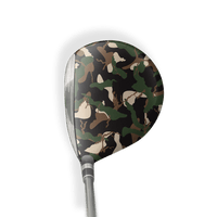 Fairway Wood / Hybrid Right Handed Ragged Woodland Vinyl Wrap Skin