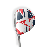 Fairway Wood / Hybrid Right Handed Sharp America Vinyl Wrap Skin