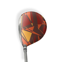 Fairway Wood / Hybrid Right Handed Sharp Autumn Vinyl Wrap Skin
