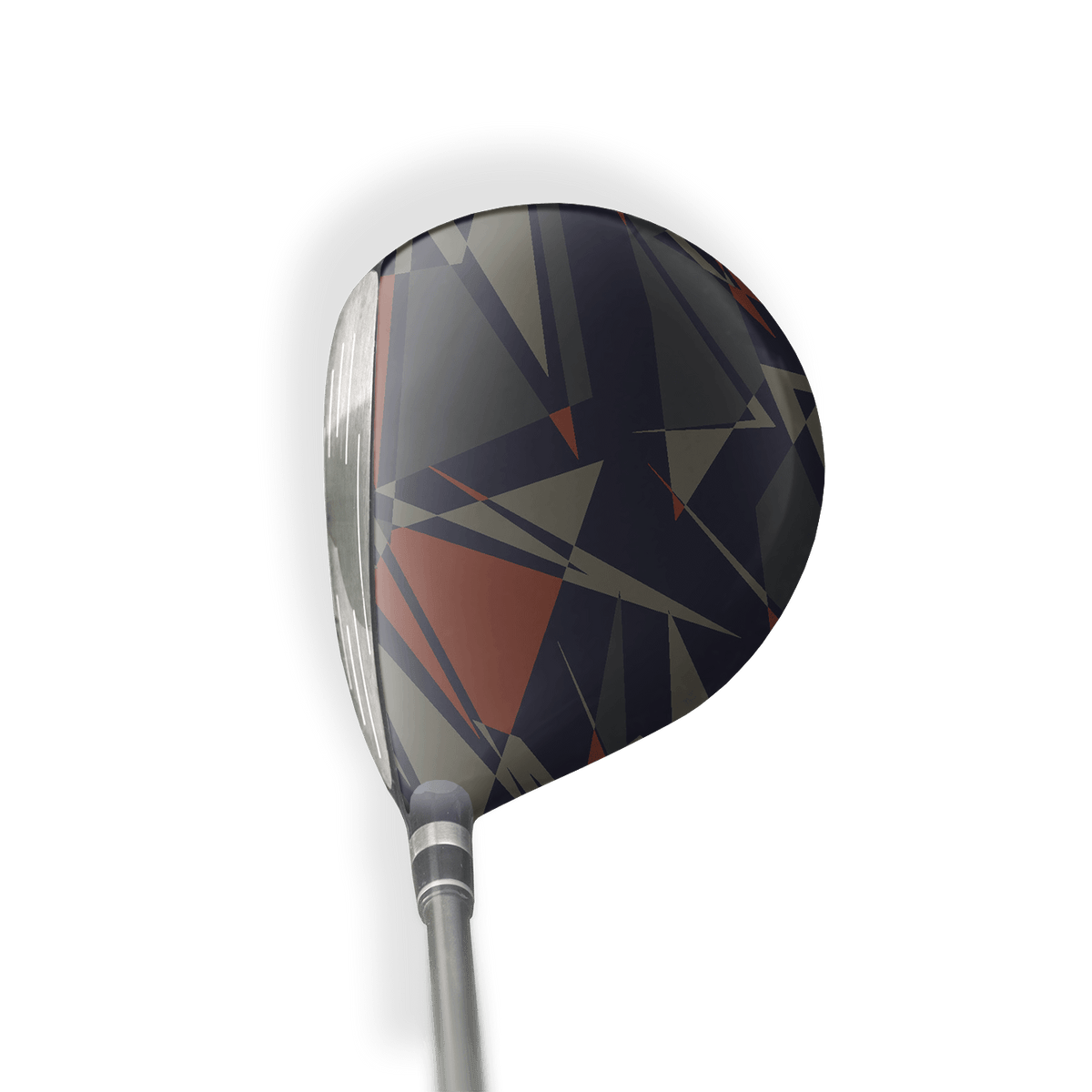 Fairway Wood / Hybrid Right Handed Sharp Blue Copper Vinyl Wrap Skin