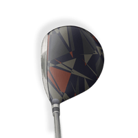 Fairway Wood / Hybrid Right Handed Sharp Blue Copper Vinyl Wrap Skin