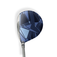 Fairway Wood / Hybrid Right Handed Sharp Blue Urban Night Vinyl Wrap Skin