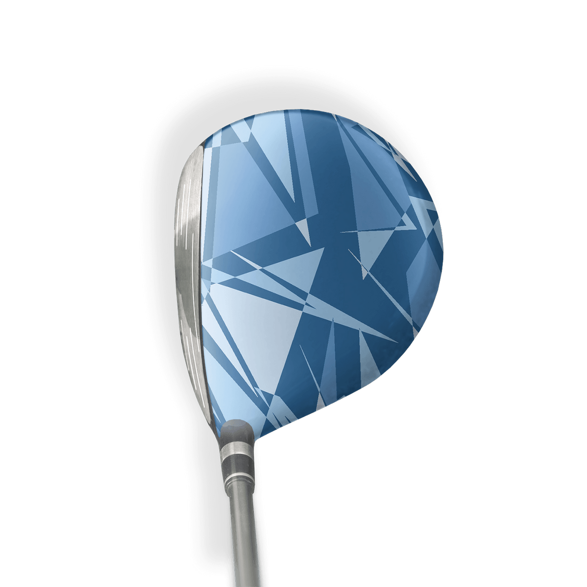 Fairway Wood / Hybrid Right Handed Sharp Cool Blue Vinyl Wrap Skin