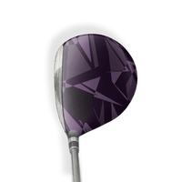 Fairway Wood / Hybrid Right Handed Sharp Darkwing Vinyl Wrap Skin