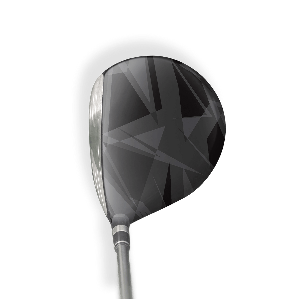 Fairway Wood / Hybrid Right Handed Sharp Elite Black Vinyl Wrap Skin