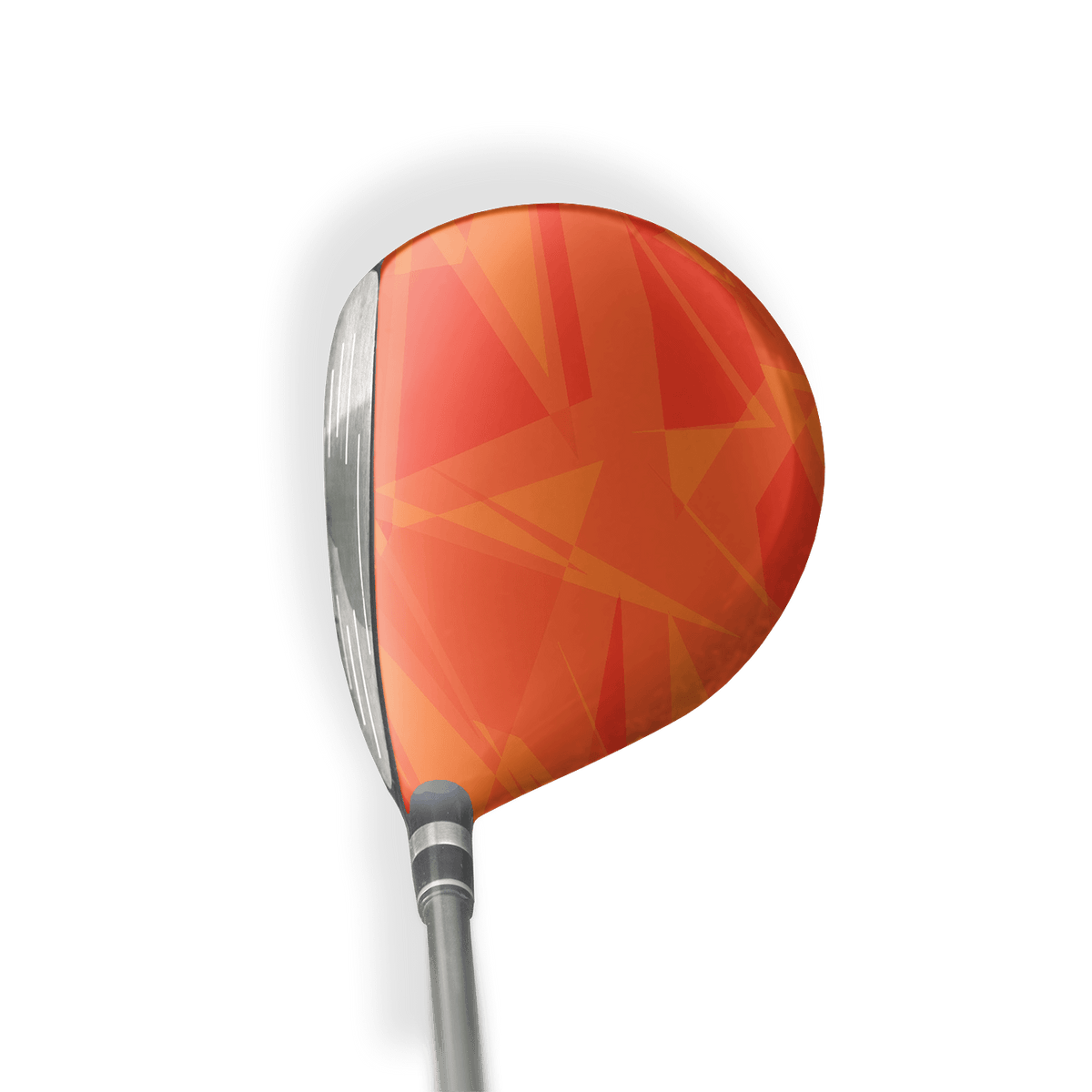 Fairway Wood / Hybrid Right Handed Sharp Elite Orange Vinyl Wrap Skin