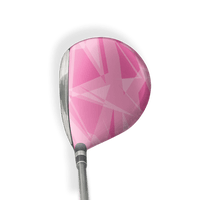 Fairway Wood / Hybrid Right Handed Sharp Elite Pink Vinyl Wrap Skin