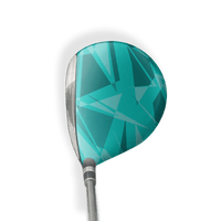 Fairway Wood / Hybrid Right Handed Sharp Elite Tiffany Blue Vinyl Wrap Skin