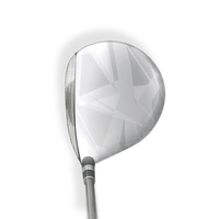 Fairway Wood / Hybrid Right Handed Sharp Elite White Vinyl Wrap Skin
