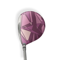 Fairway Wood / Hybrid Right Handed Sharp Floral Vinyl Wrap Skin