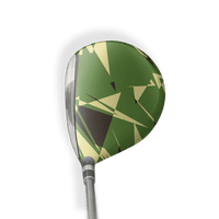 Fairway Wood / Hybrid Right Handed Sharp Jungle Vinyl Wrap Skin