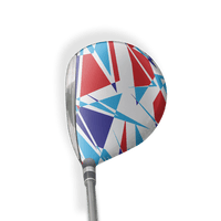 Fairway Wood / Hybrid Right Handed Sharp M Series Vinyl Wrap Skin