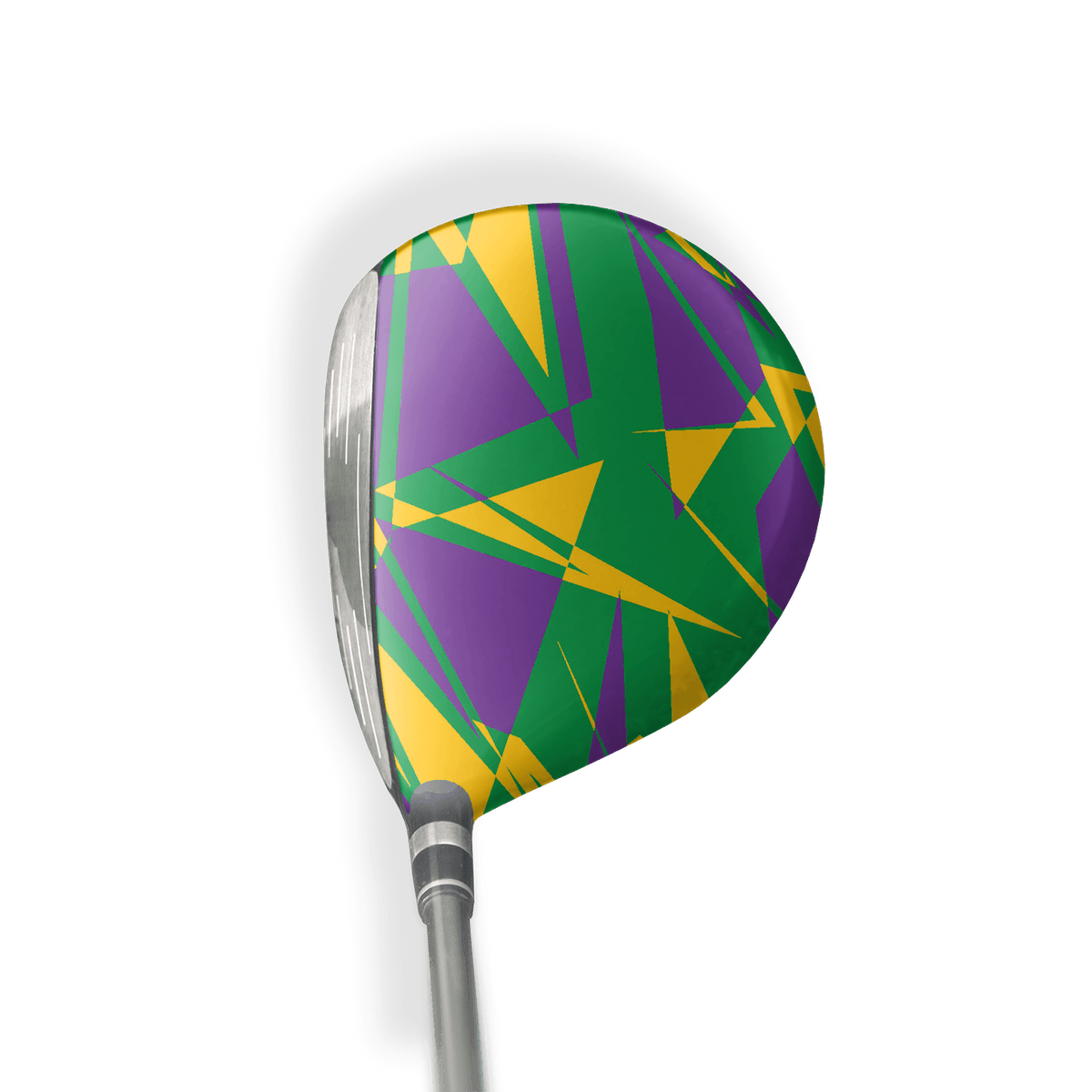 Fairway Wood / Hybrid Right Handed Sharp Mardi Gras Vinyl Wrap Skin
