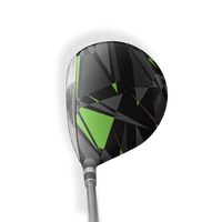 Fairway Wood / Hybrid Right Handed Sharp Metro Green Vinyl Wrap Skin