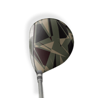 Fairway Wood / Hybrid Right Handed Sharp Militant Blood Vinyl Wrap Skin