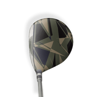Fairway Wood / Hybrid Right Handed Sharp Militant Blue Vinyl Wrap Skin