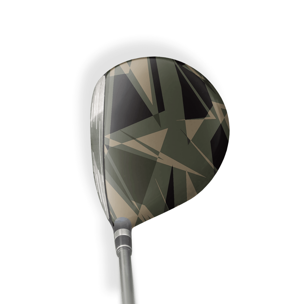 Fairway Wood / Hybrid Right Handed Sharp Militant Green Vinyl Wrap Skin
