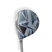 Fairway Wood / Hybrid Right Handed Sharp Navy Vinyl Wrap Skin