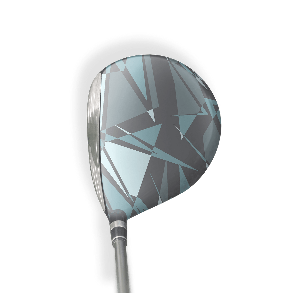 Fairway Wood / Hybrid Right Handed Sharp Overcast Vinyl Wrap Skin