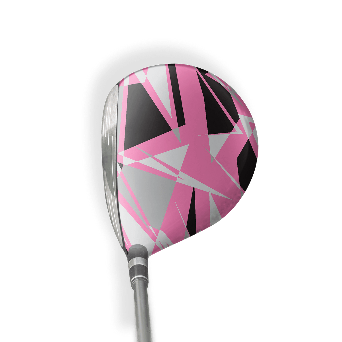 Fairway Wood / Hybrid Right Handed Sharp Pink Tiger Vinyl Wrap Skin