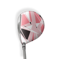 Fairway Wood / Hybrid Right Handed Sharp Pink Vinyl Wrap Skin