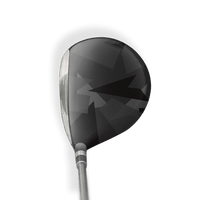 Fairway Wood / Hybrid Right Handed Shattered Elite Black Vinyl Wrap Skin