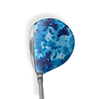 Fairway Wood / Hybrid Right Handed Tie Dye Ocean Breeze Vinyl Wrap Skin