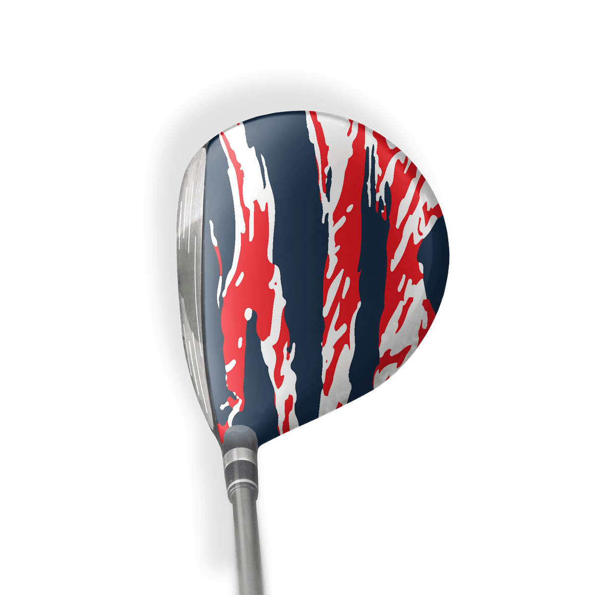 Fairway Wood / Hybrid Right Handed Vietnam Tiger Stripe America Vinyl Wrap Skin