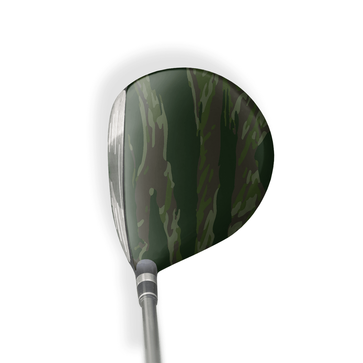 Fairway Wood / Hybrid Right Handed Vietnam Tiger Stripe Army Dark Green Vinyl Wrap Skin