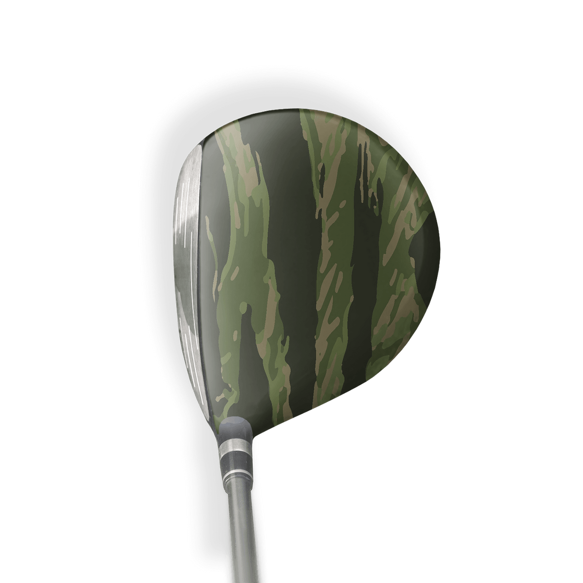 Fairway Wood / Hybrid Right Handed Vietnam Tiger Stripe Army Green Vinyl Wrap Skin