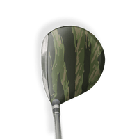 Fairway Wood / Hybrid Right Handed Vietnam Tiger Stripe Army Green Vinyl Wrap Skin