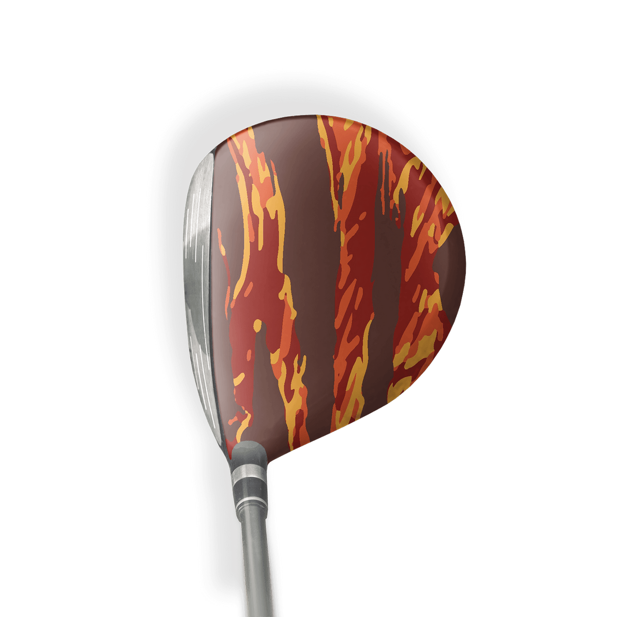 Fairway Wood / Hybrid Right Handed Vietnam Tiger Stripe Autumn Vinyl Wrap Skin