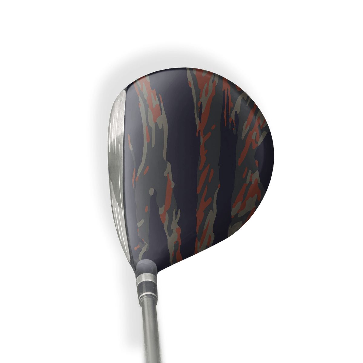 Fairway Wood / Hybrid Right Handed Vietnam Tiger Stripe Blue Copper Vinyl Wrap Skin