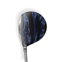 Fairway Wood / Hybrid Right Handed Vietnam Tiger Stripe Blue Midnight Vinyl Wrap Skin