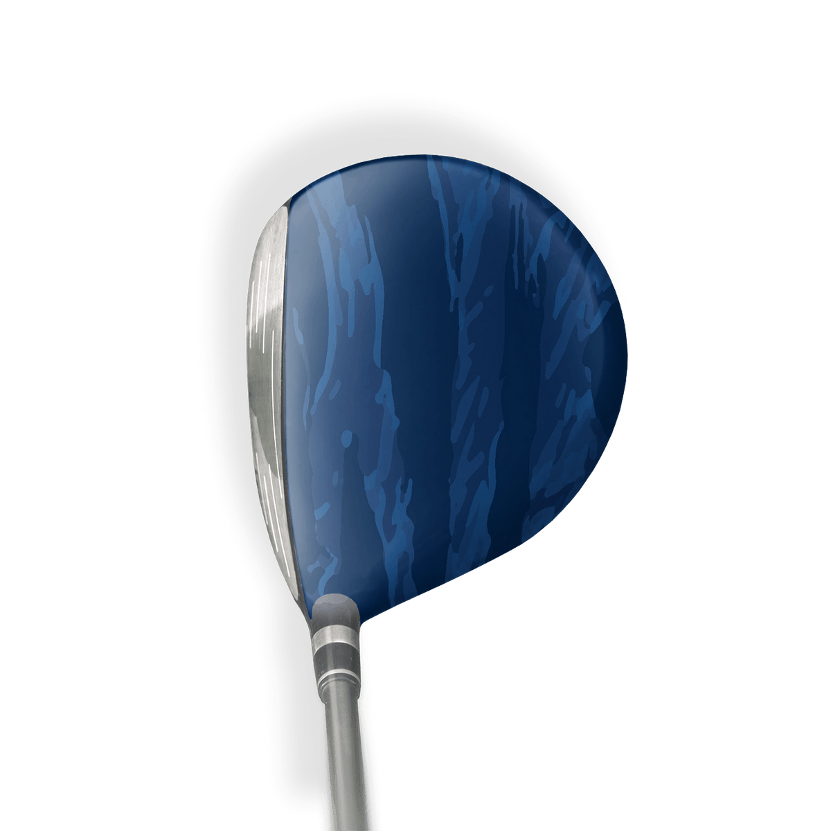 Fairway Wood / Hybrid Right Handed Vietnam Tiger Stripe Elite Blue Vinyl Wrap Skin