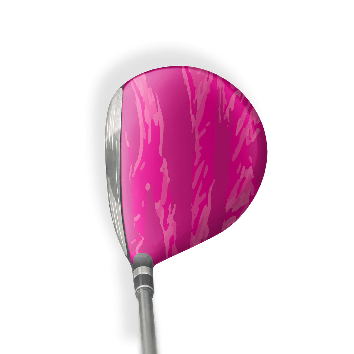 Fairway Wood / Hybrid Right Handed Vietnam Tiger Stripe Elite Magenta Vinyl Wrap Skin