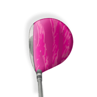 Fairway Wood / Hybrid Right Handed Vietnam Tiger Stripe Elite Magenta Vinyl Wrap Skin