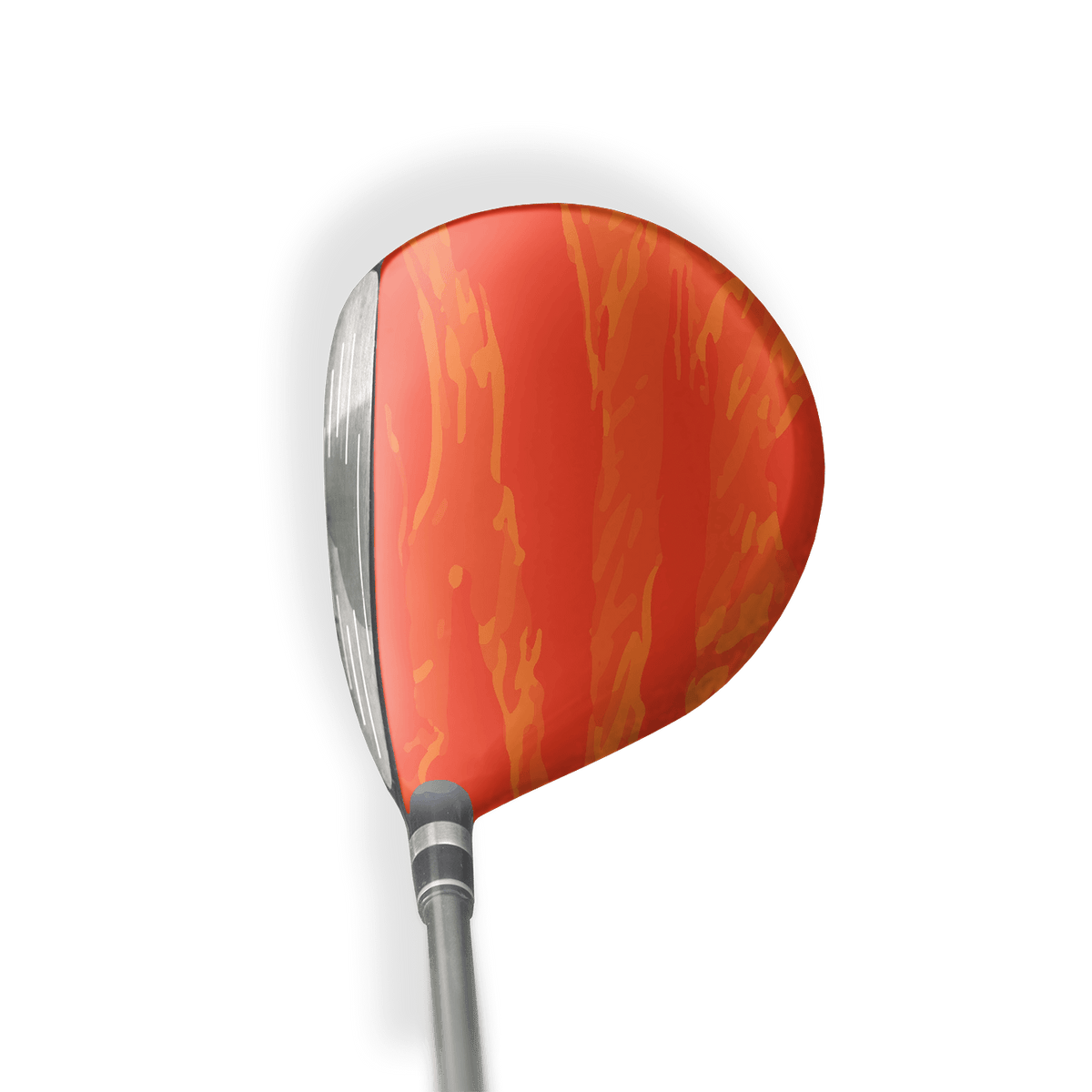 Fairway Wood / Hybrid Right Handed Vietnam Tiger Stripe Elite Orange Vinyl Wrap Skin