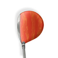 Fairway Wood / Hybrid Right Handed Vietnam Tiger Stripe Elite Orange Vinyl Wrap Skin